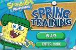 Губка Боб бейсболист игра (Game SpongeBob Spring Training) Губка Боб бейсболист игра (Game SpongeBob Spring Training)